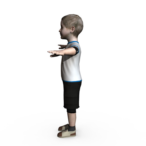 child male 01 3d ma - Child Male 01... by ignisfatuus